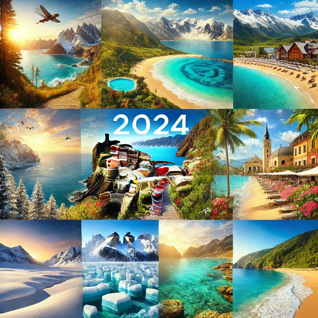 Os 10 Lugares Mais Incríveis para se Passar as Férias em 2024